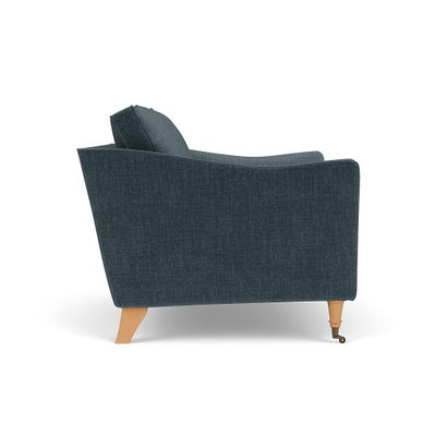 Love Seat - Teal - Eco Chenille