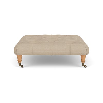 Foot Stool - Natural - Compton Stripe