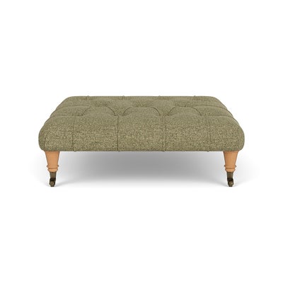 Foot Stool - Sage - Aquaclean Oxford