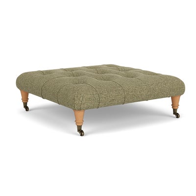 Foot Stool - Sage - Aquaclean Oxford