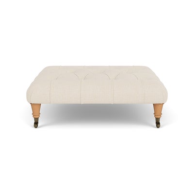 Foot Stool - Cream - House Weave