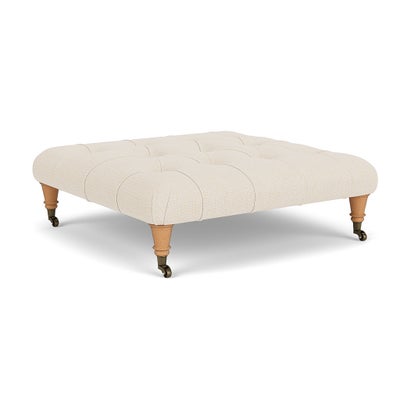 Foot Stool - Cream - House Weave