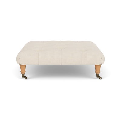 Foot Stool - Cream - House Weave