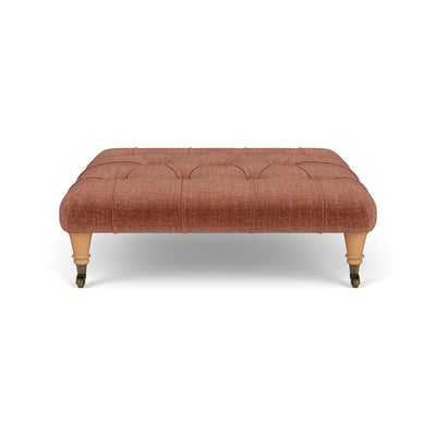 Foot Stool - Cinnamon - Eco Chenille