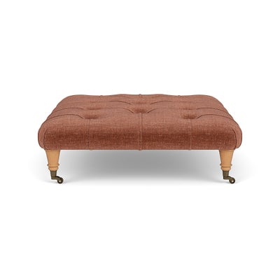 Foot Stool - Cinnamon - Eco Chenille