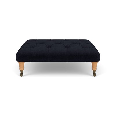 Foot Stool - Ink - Eco Chenille
