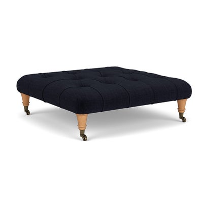 Foot Stool - Ink - Eco Chenille