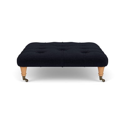 Foot Stool - Ink - Eco Chenille