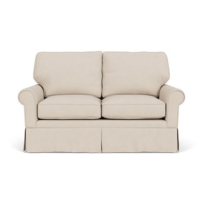 2 Seater - Lily White - House Linen Mix