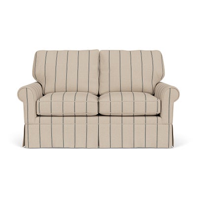2 Seater - Charcoal - Compton Stripe