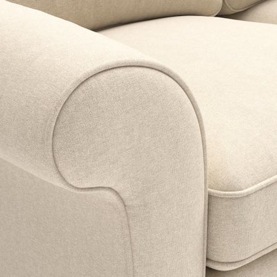 Sofa Bed Large 2 Seater - Lily White - House Linen Mix