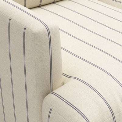 4 Seater - Charcoal - Compton Stripe