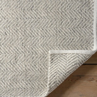 Milton Herringbone Rug Grey 160x230cm