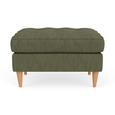 Foot Stool - Fern - Luxury Italian Linen
