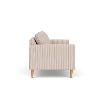 3 Seater - Flax - Kingham Stripe