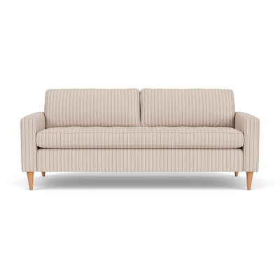4 Seater - Flax - Kingham Stripe