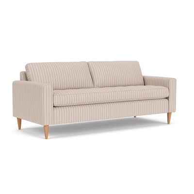 4 Seater - Flax - Kingham Stripe