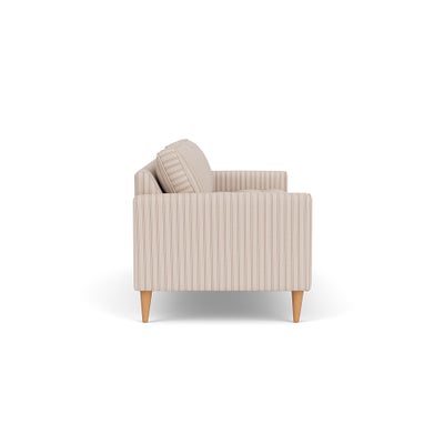 4 Seater - Flax - Kingham Stripe