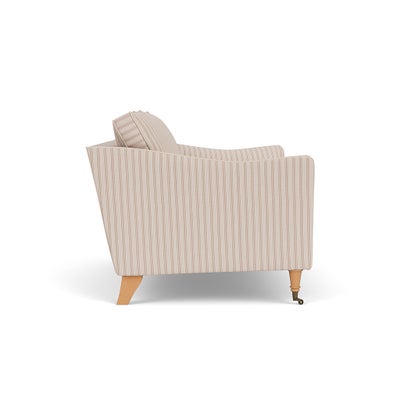 2 Seater - Flax - Kingham Stripe