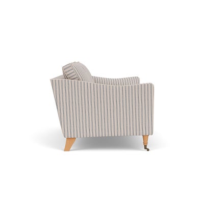 3 Seater - Indigo - Kingham Stripe