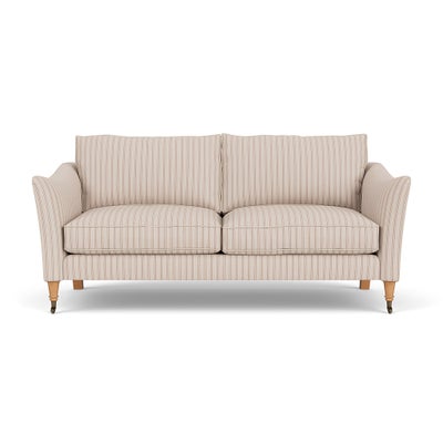3 Seater - Flax - Kingham Stripe