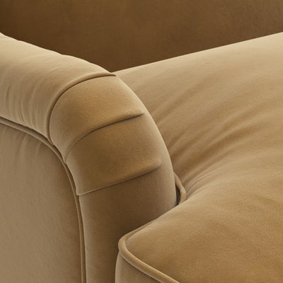Armchair - Mustard - Matt Velvet