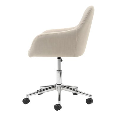 Arlebrook Office Chair - Stone Linen