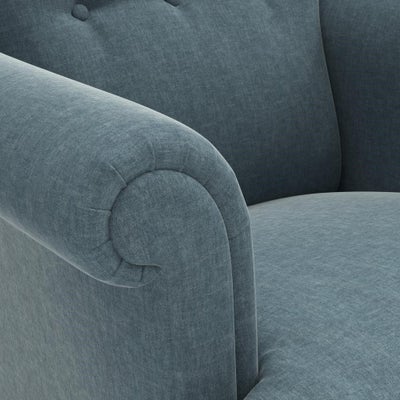 Armchair - Teal - Eco Chenille