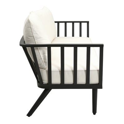 Metal Sofa and Lounge Chair Set