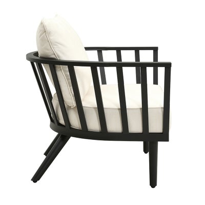 Metal Sofa and Lounge Chair Set