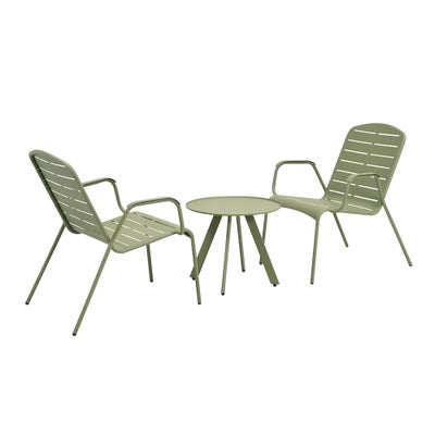 Metal 2 Seater Bistro Set