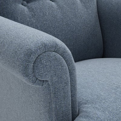 Armchair - Indigo - Rustic Weave