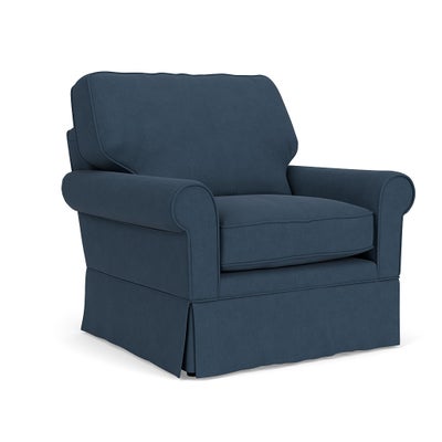 Armchair - Indigo - House Linen Mix