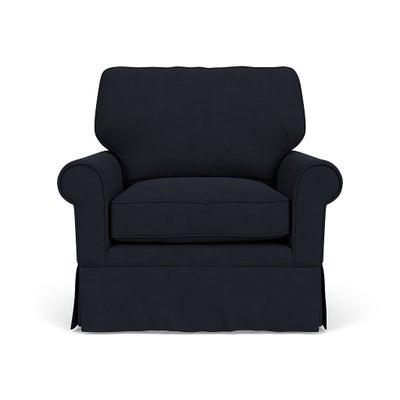 Armchair - Ink - House Linen Mix