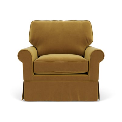 Armchair - Mustard - Matt Velvet