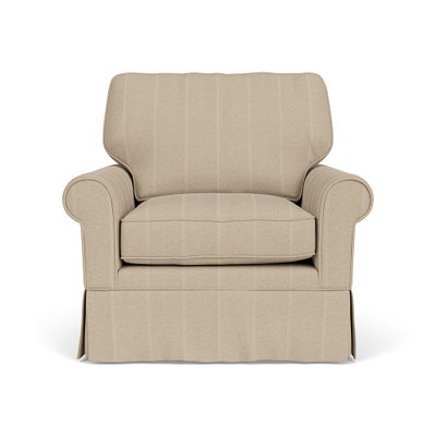 Armchair - Natural - Compton Stripe