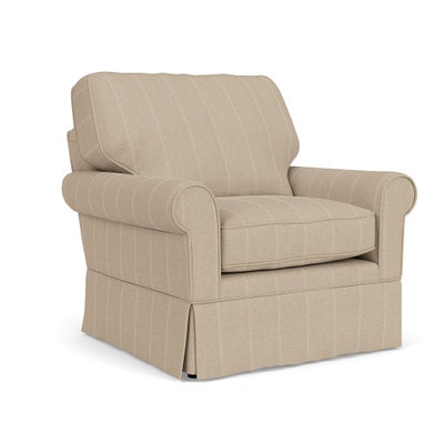 Armchair - Natural - Compton Stripe