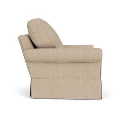 Armchair - Natural - Compton Stripe