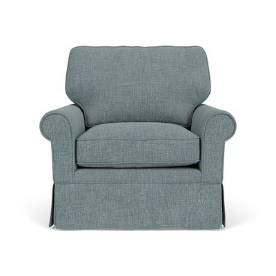 Armchair - Teal marl - Rustic Weave