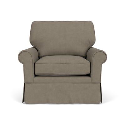 Armchair - Mid Grey - House Linen Mix
