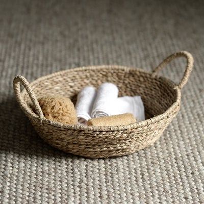 Seagrass Round Tray - Small