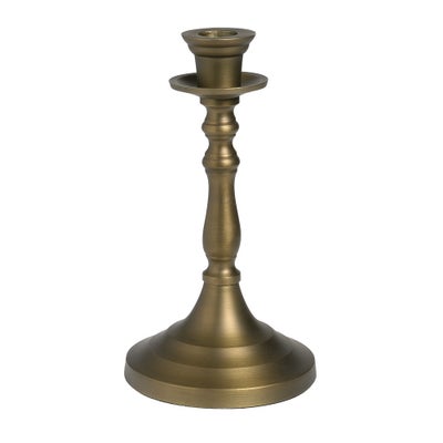 Hampton Candle Holder - Antique Brass - Tall
