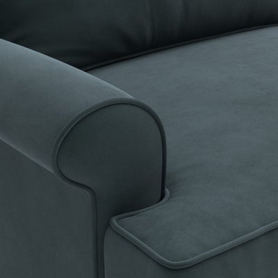 Armchair - Lake - Matt Velvet