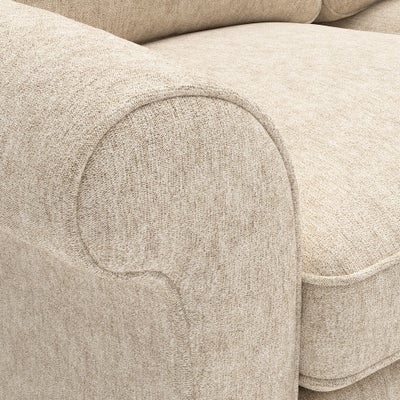 3 Seater - Natural - Aquaclean Oxford