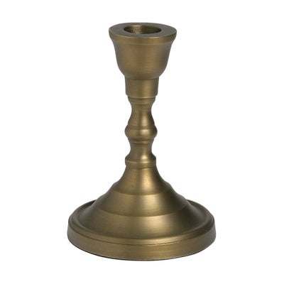 Hampton Candle Holder - Antique Brass - Medium