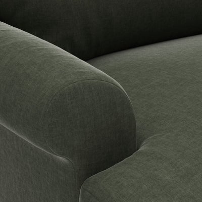 Love Seat - Moss - Eco Chenille