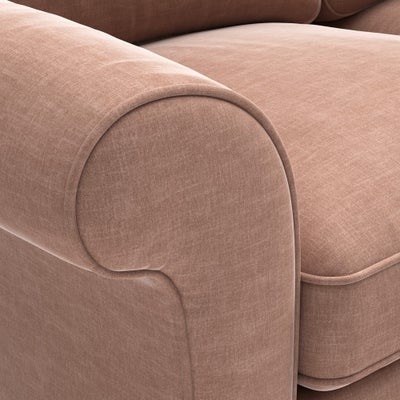 Armchair - Dusky Rose - Eco Chenille