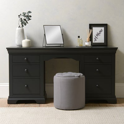 Double Pedestal Dressing Table