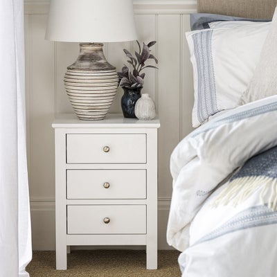 3 Drawer Bedside Table