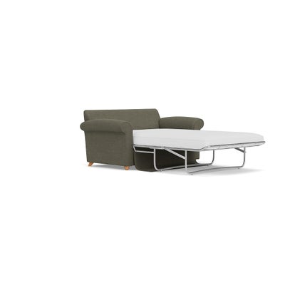 Sofa Bed Large 2 Seater - Deep Forest - Rustic Weave